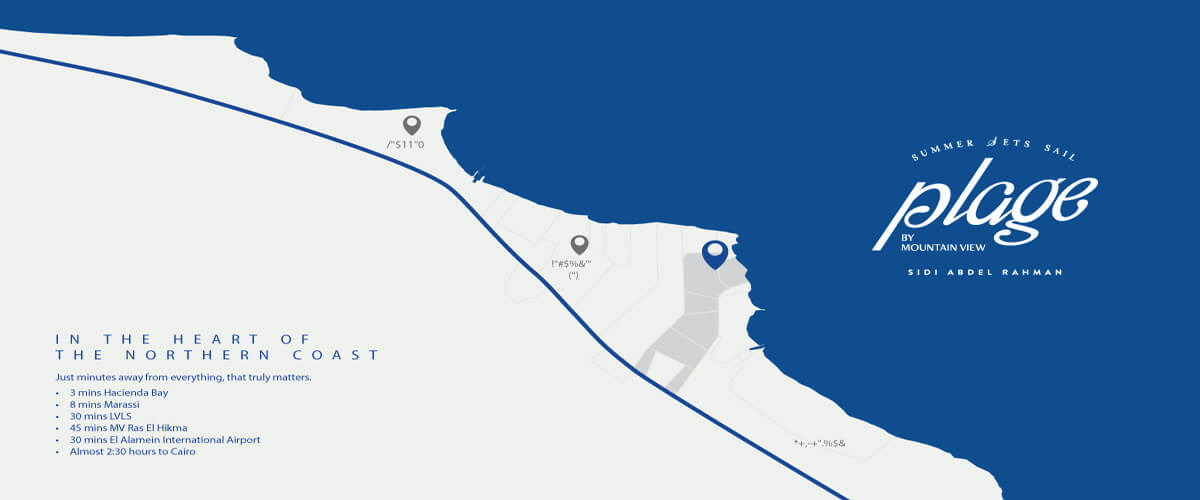 موقع Plage Sidi Abdelrahman